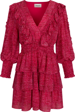 Agnora Mini Dress - Coral