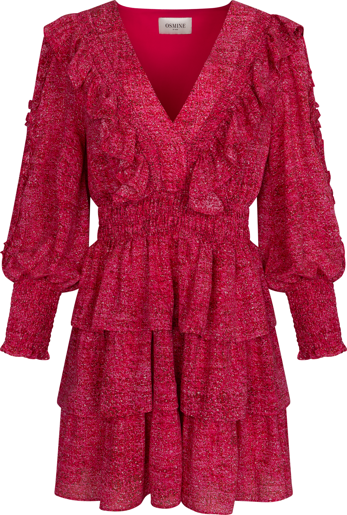 Agnora Mini Dress - Coral