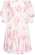 Dagna Voile Dress - Rosa