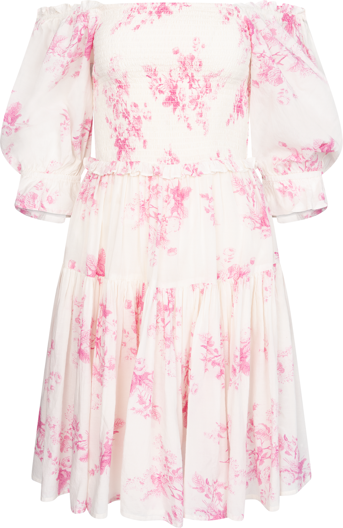 Dagna Voile Dress - Rosa