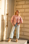 Emma Poplin Blouse - Pink