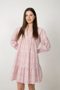 Embla Poplin Dress - Pink