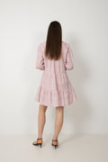 Embla Poplin Dress - Pink