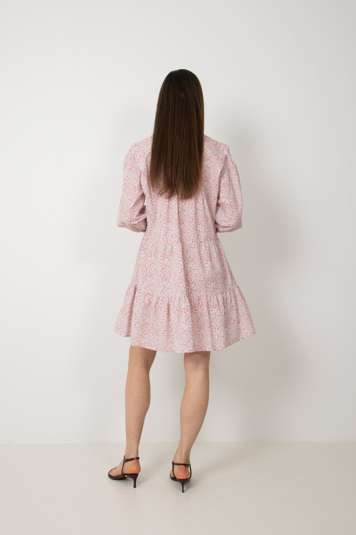 Embla Poplin Dress - Pink
