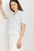 Signy Flower Dobby Blus