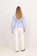 Juni Cotton Poplin Shirt - Light Blue