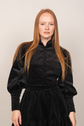 Liv Cord Dress - Black