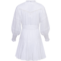 Alfa Voile Dress - White