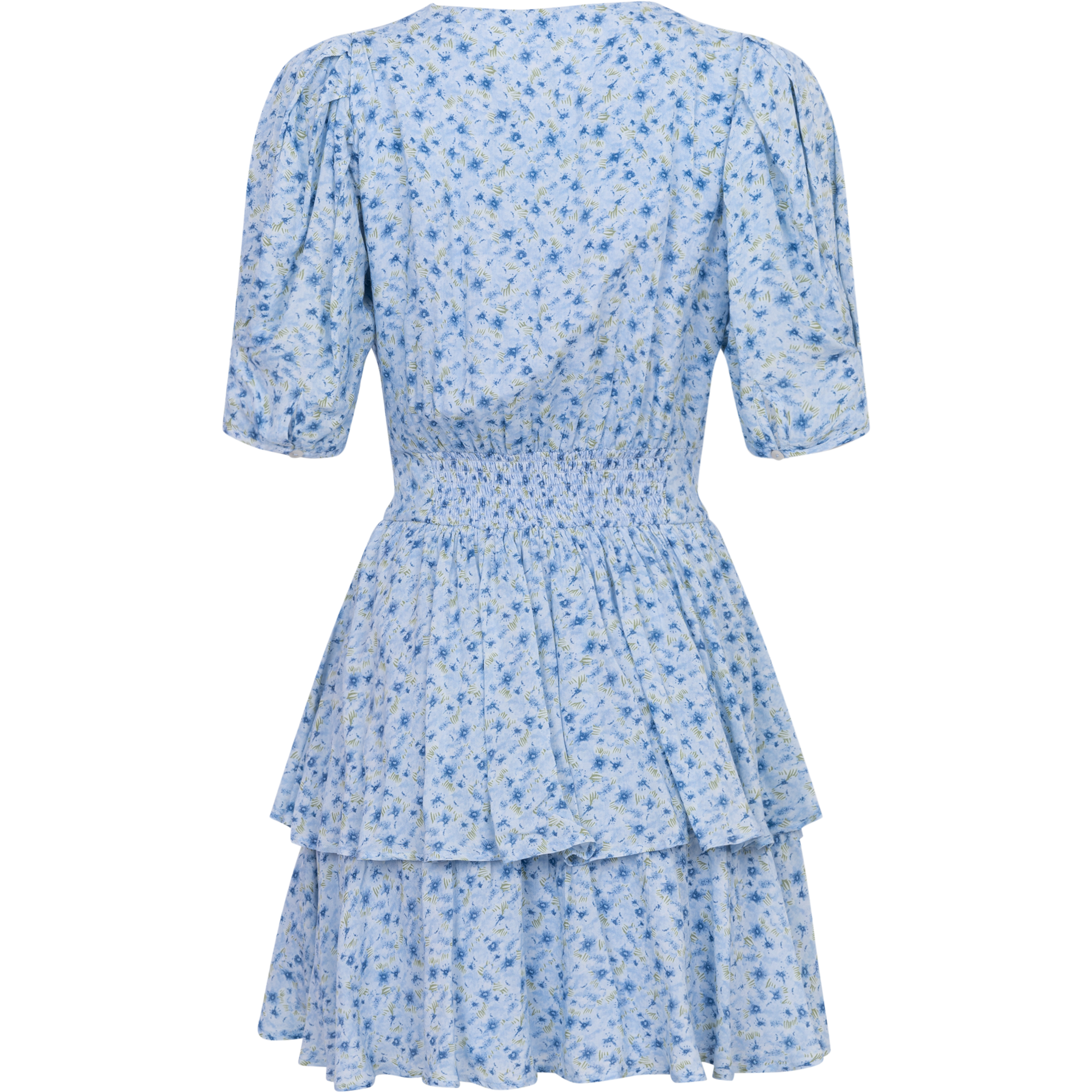 Jade Dress - Blue Flower Field