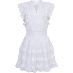 Fryd Voile Dress - White