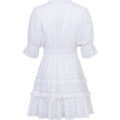 Valeria Broderie Anglaise Dress - White
