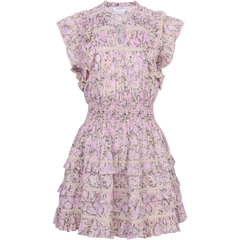 Fryd Voile Dress - Pink Fleur