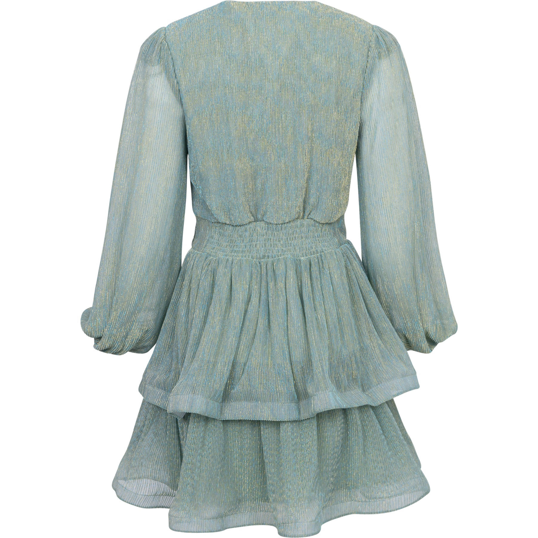Jade Wave Dress - Azur Sparkle