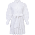 Liv Broderie Anglaise Dress - White