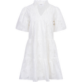 Embla Dress - White Brocade