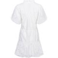 Embla Dress - White Brocade