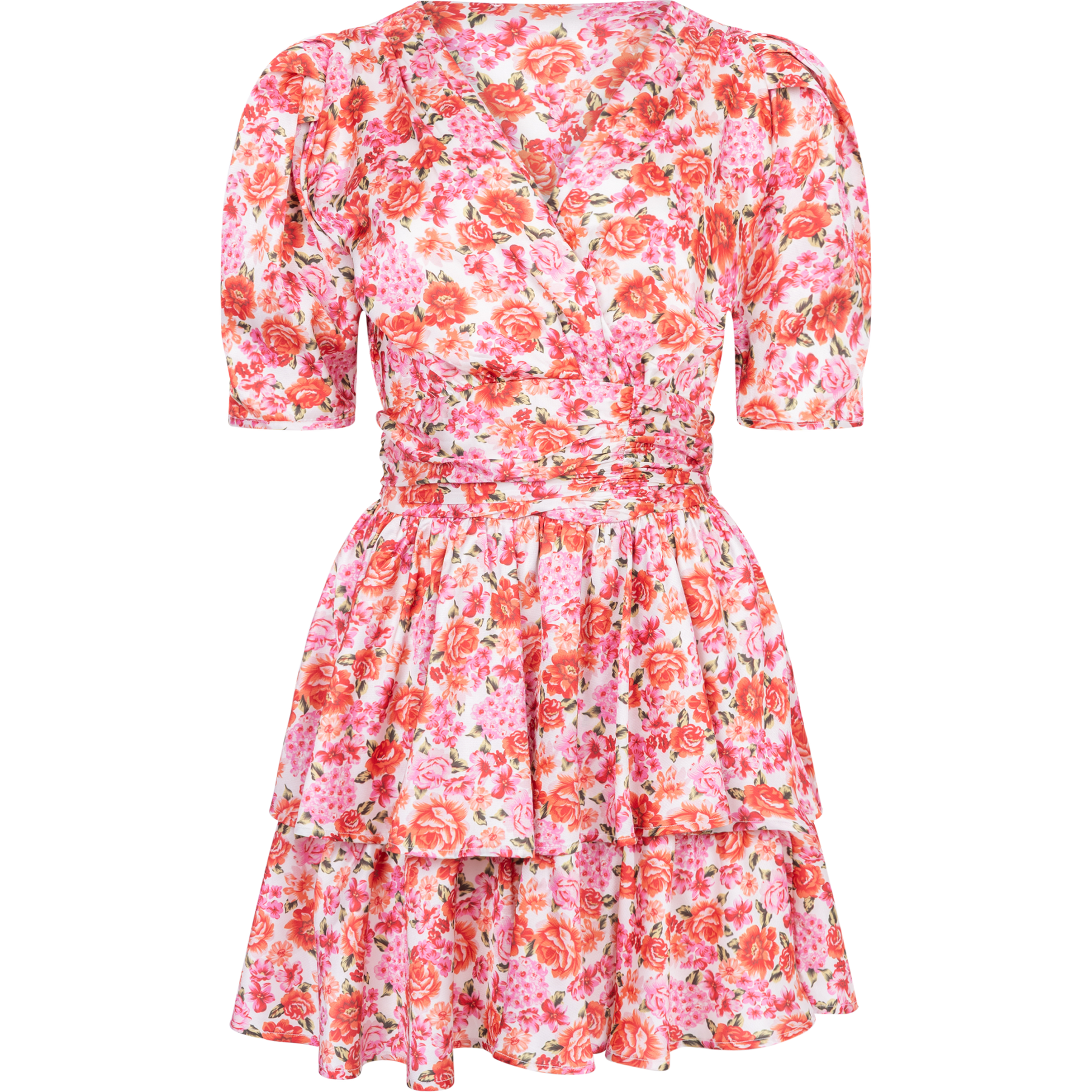 Jade Dress - Röda Rosor
