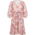 Gyri Golden Flower Short Dress - Indian Summer