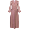 Alva Sparkle Dress - Pink Gold