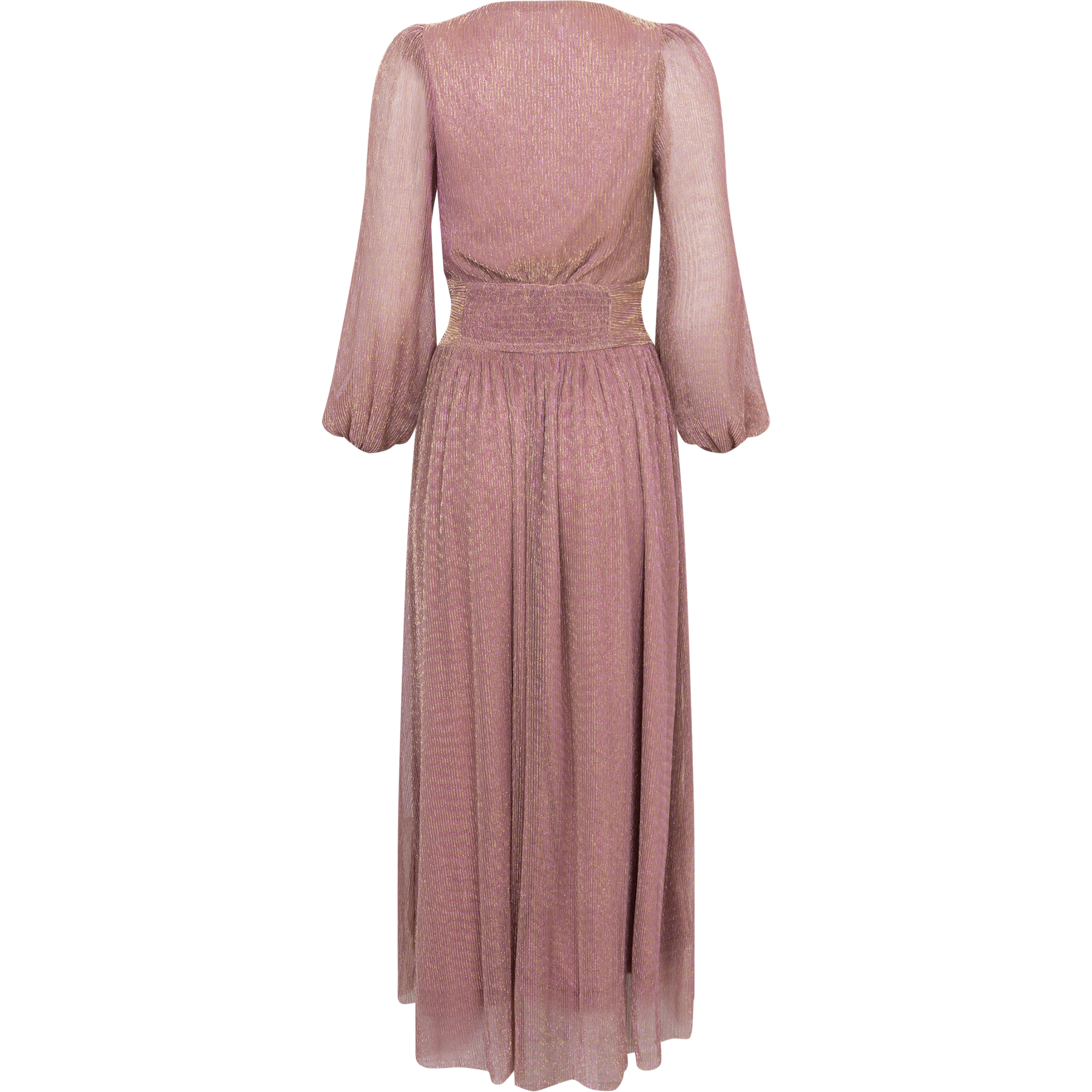 Alva Sparkle Dress - Pink Gold