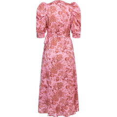 Valkyrie Long Dress - Pink Paisley