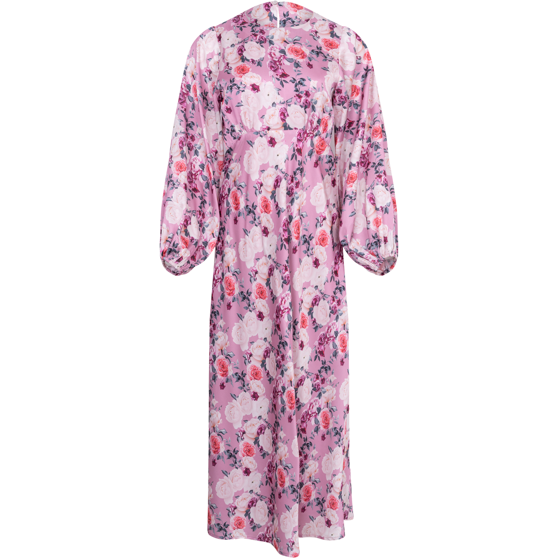 Edda Print Dress - Rose