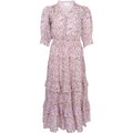 Vera Voile Maxi Dress - Pink Fleur