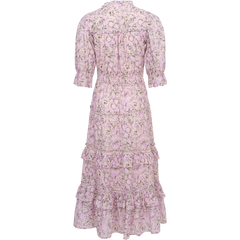 Vera Voile Maxi Dress - Pink Fleur