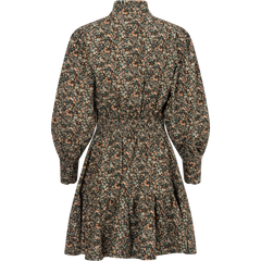 Liv Baby Cord Dress - Green Autumn