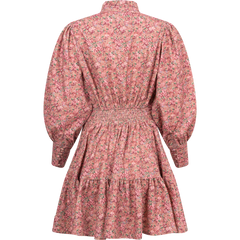 Liv Baby Cord Dress - Pink Flower