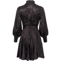 Saga Jacquard Dress - Black