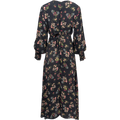 Astrid Crepe Dress - Navy Meadow