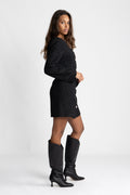 Botilde Boucle Dress - Black