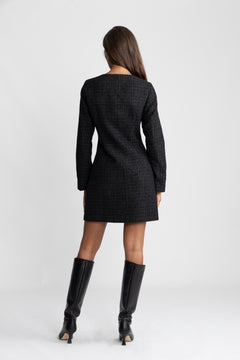 Botilde Boucle Dress - Black