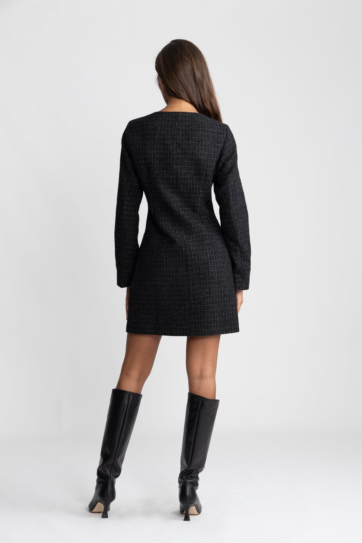 Botilde Boucle Dress - Black