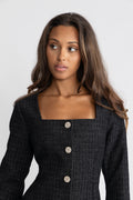 Botilde Boucle Dress - Black