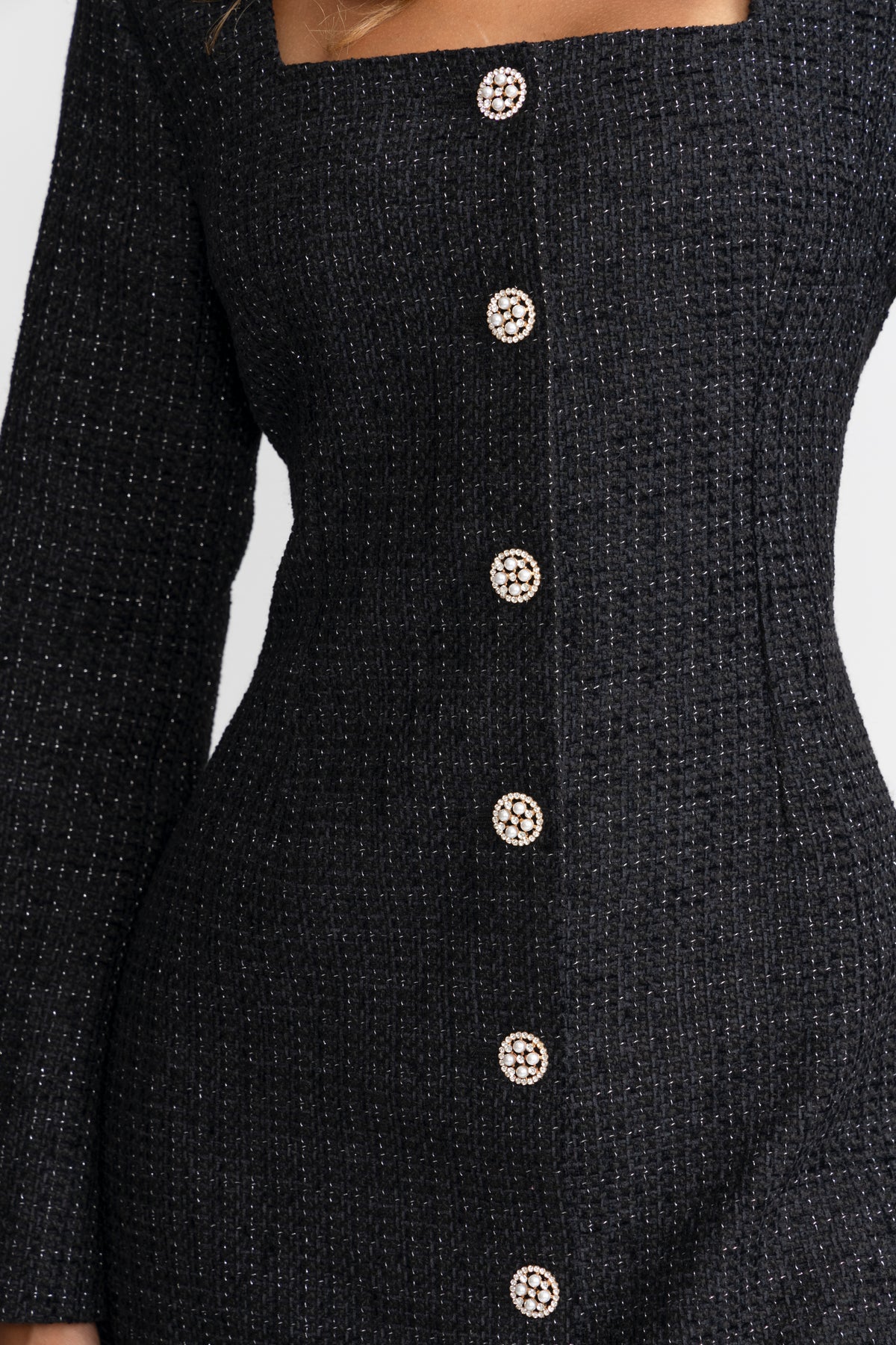 Botilde Boucle Dress - Black
