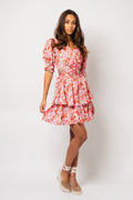 Jade Dress - Röda Rosor