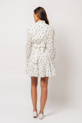 Liv Broderie Anglaise Dress - Forglemmegei White