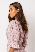 Vera Voile Maxi Dress - Pink Fleur