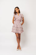 Fryd Voile Dress - Pink Fleur
