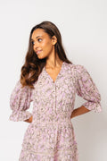 Vera Voile Maxi Dress - Pink Fleur