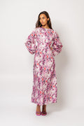 Edda Print Dress - Rose