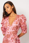 Valkyrie Long Dress - Pink Paisley