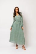 Alva Sparkle Dress - Azur Sparkle