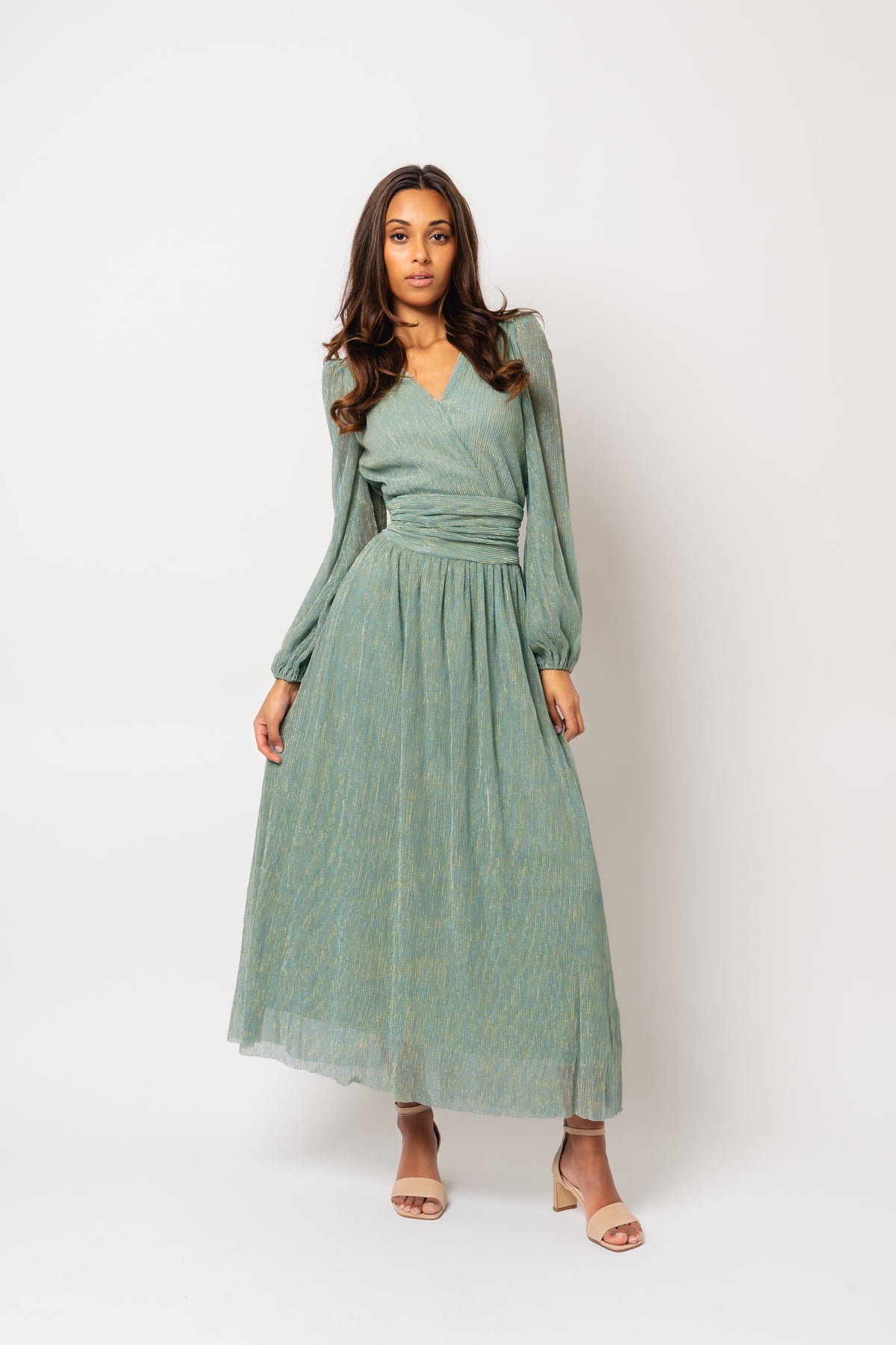 Alva Sparkle Dress - Azur Sparkle