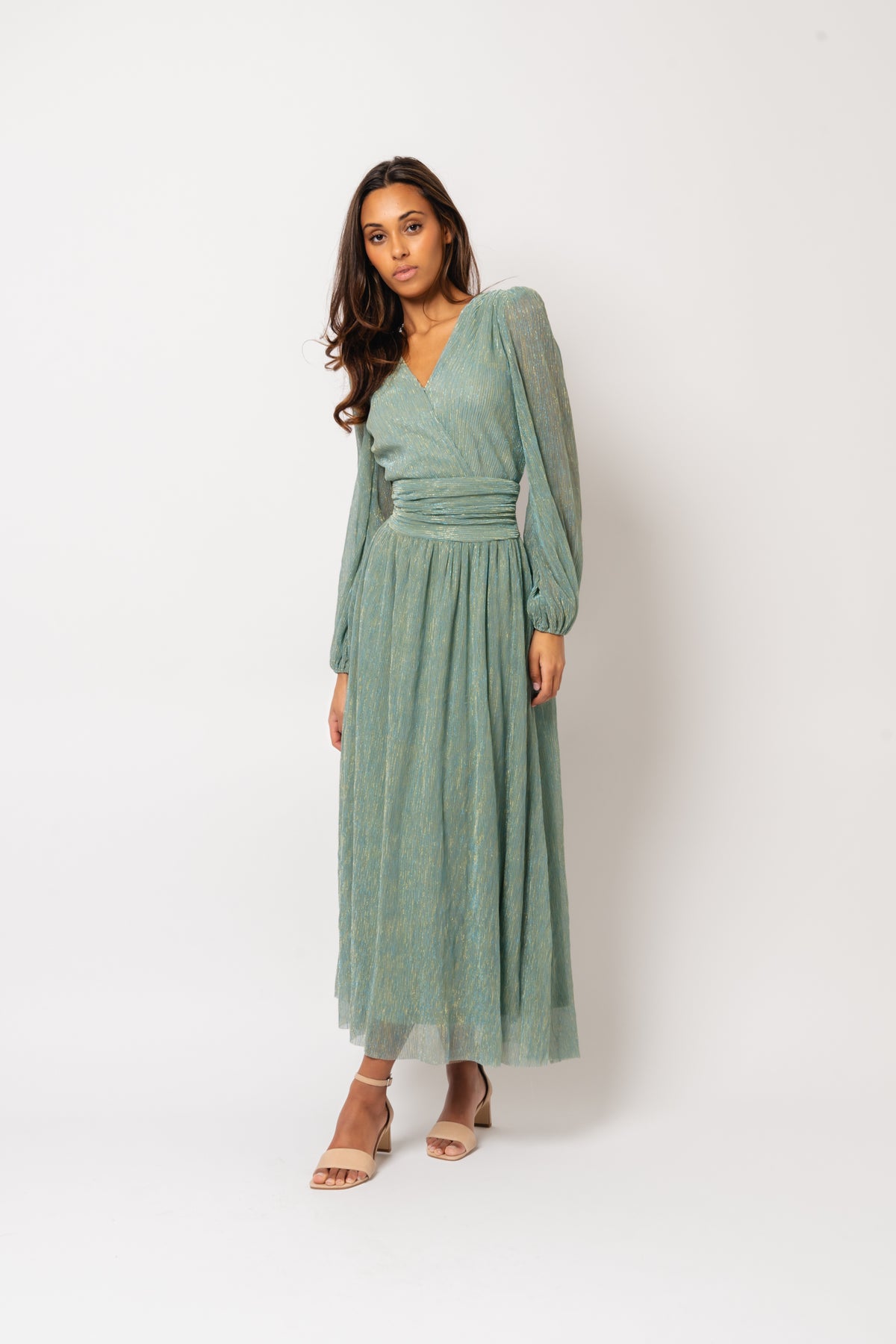 Alva Sparkle Dress - Azur Sparkle