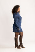 Vinda Denim Dress - Blue