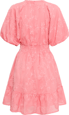 Svanhild Flower Mini Dress - Pink Flower