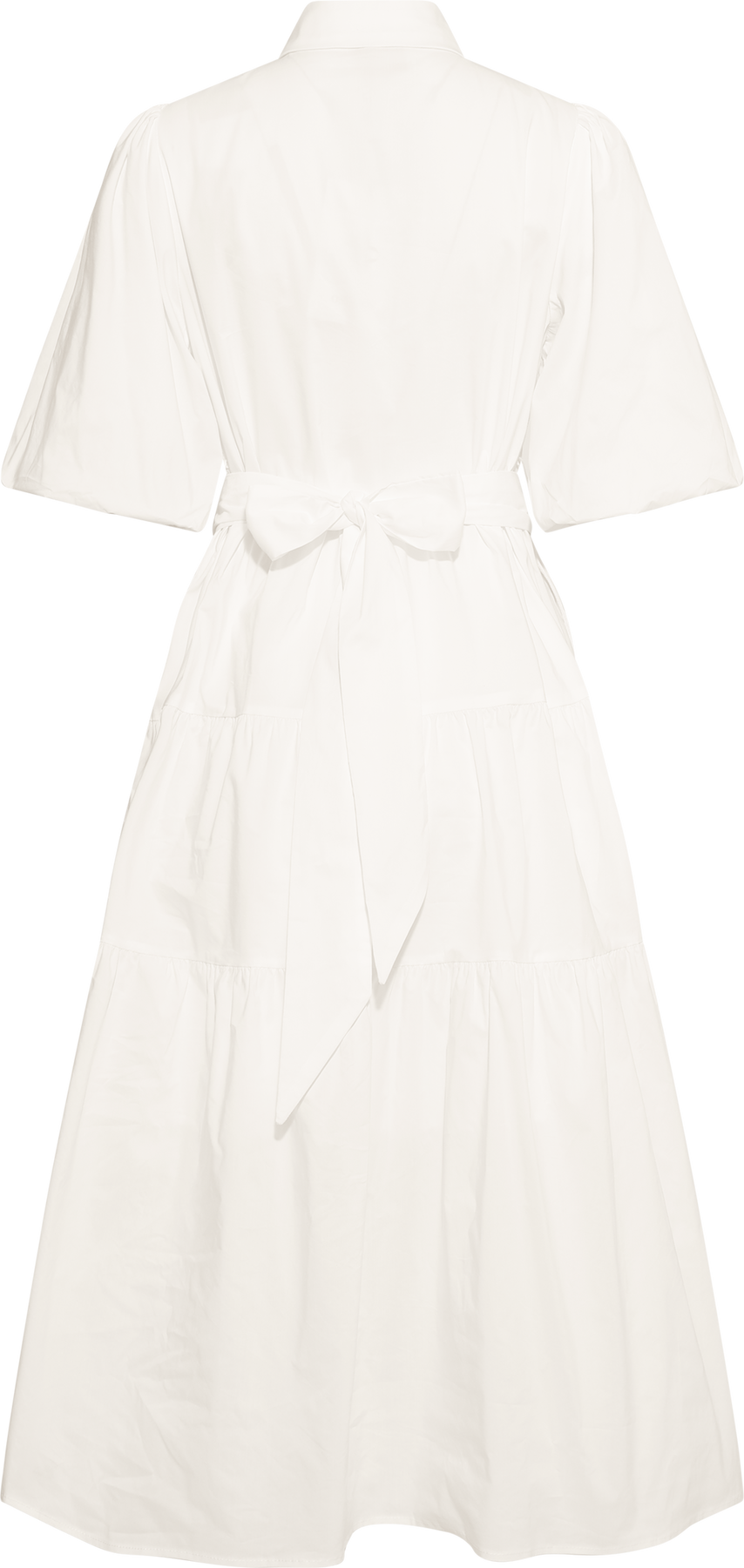Lovisa Midi Skjortklänning - Off White